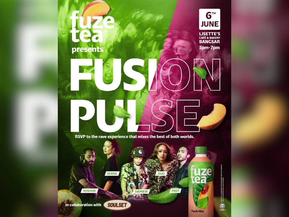 Image from: Fuze Tea Celebrates Self-Expression With Fusion Pulse in Kuala Lumpur