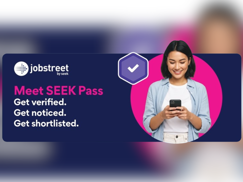 Image from: Jobstreet Expands SEEK Pass With New English Verification Feature