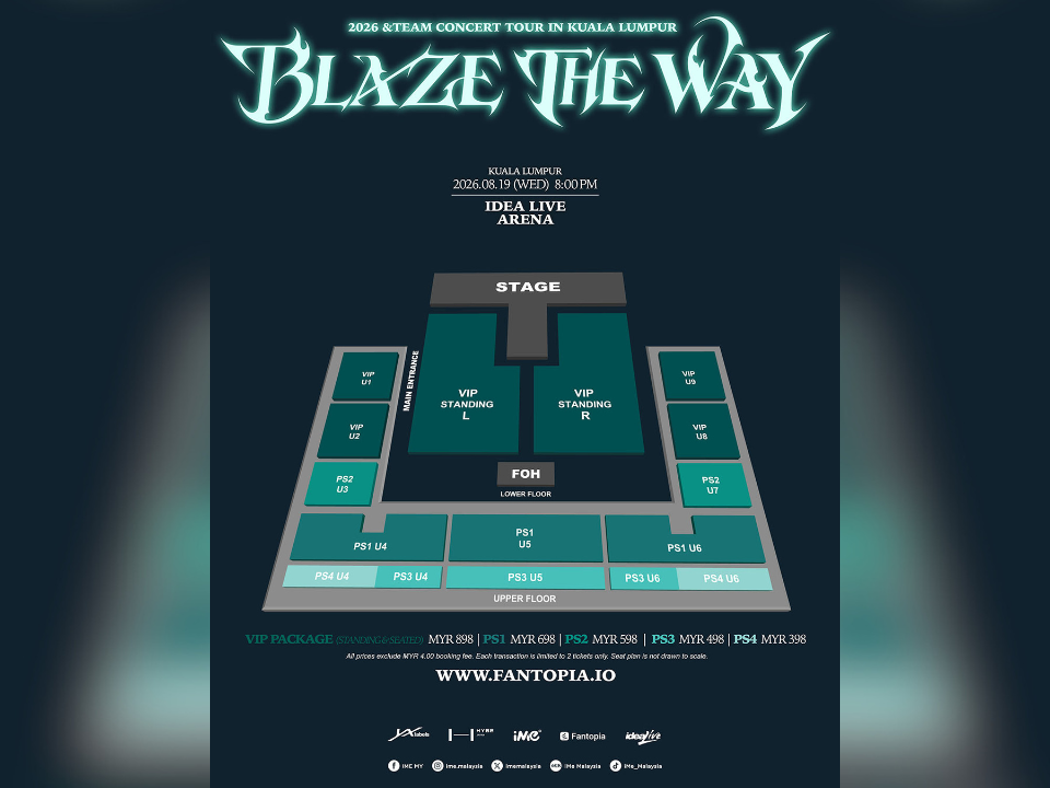 Image from: &TEAM to Stage First Kuala Lumpur Concert in August