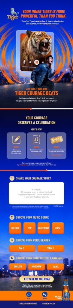 Image from: Tiger Courage Beats Brings AI Storytelling to Malaysia