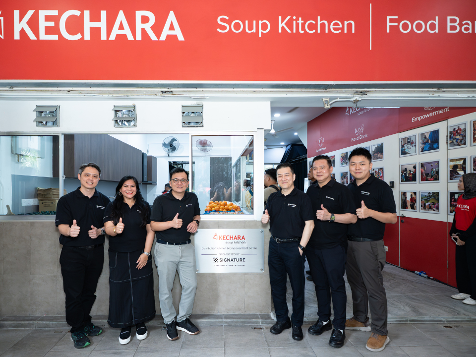 Image from: Signature Revitalises Kechara Soup Kitchen in Kuala Lumpur