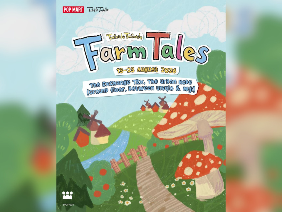 Image from: Twinkle Twinkle Farm Tales Pops Up at The Exchange TRX
