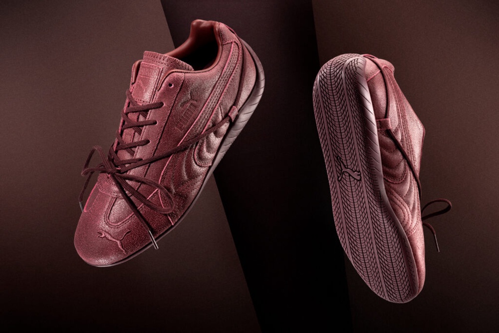 Image from: PUMA x ROSÉ Speedcat Returns to Malaysia With a Softer New Look