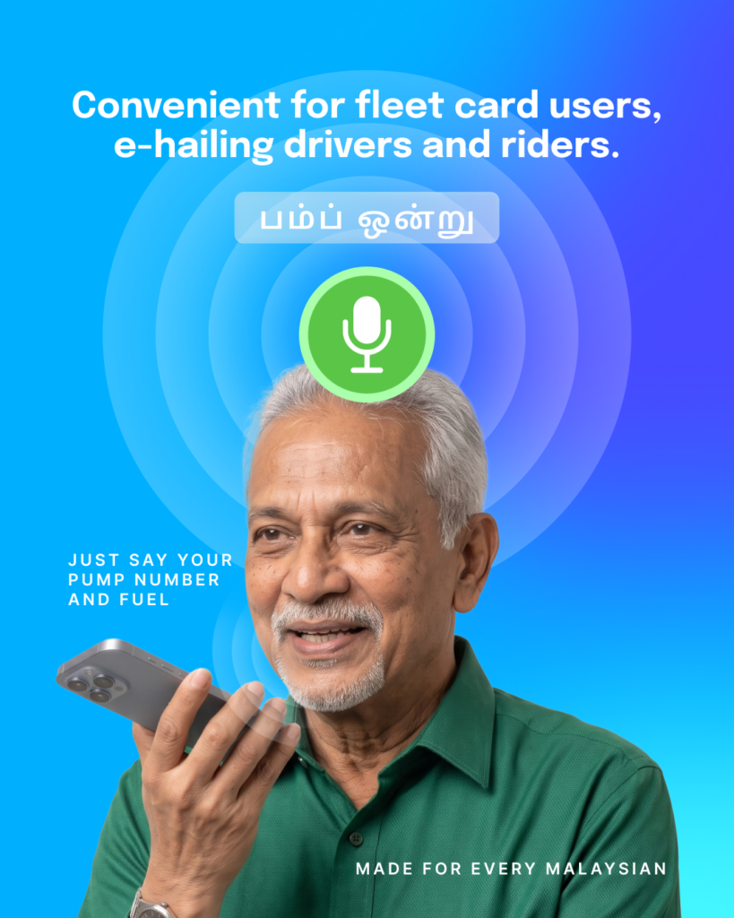 Image from: Setel Voice Fuelling Brings Multilingual AI to Malaysian Drivers