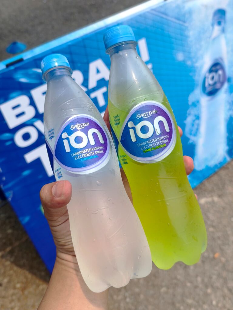 Image from: Spritzer ION Brings New Choice to Malaysia’s Isotonic Drink Market