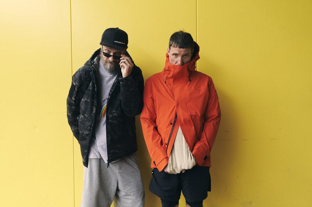 Sleaford Mods, performing at Clockenflap 2026 in Hong Kong