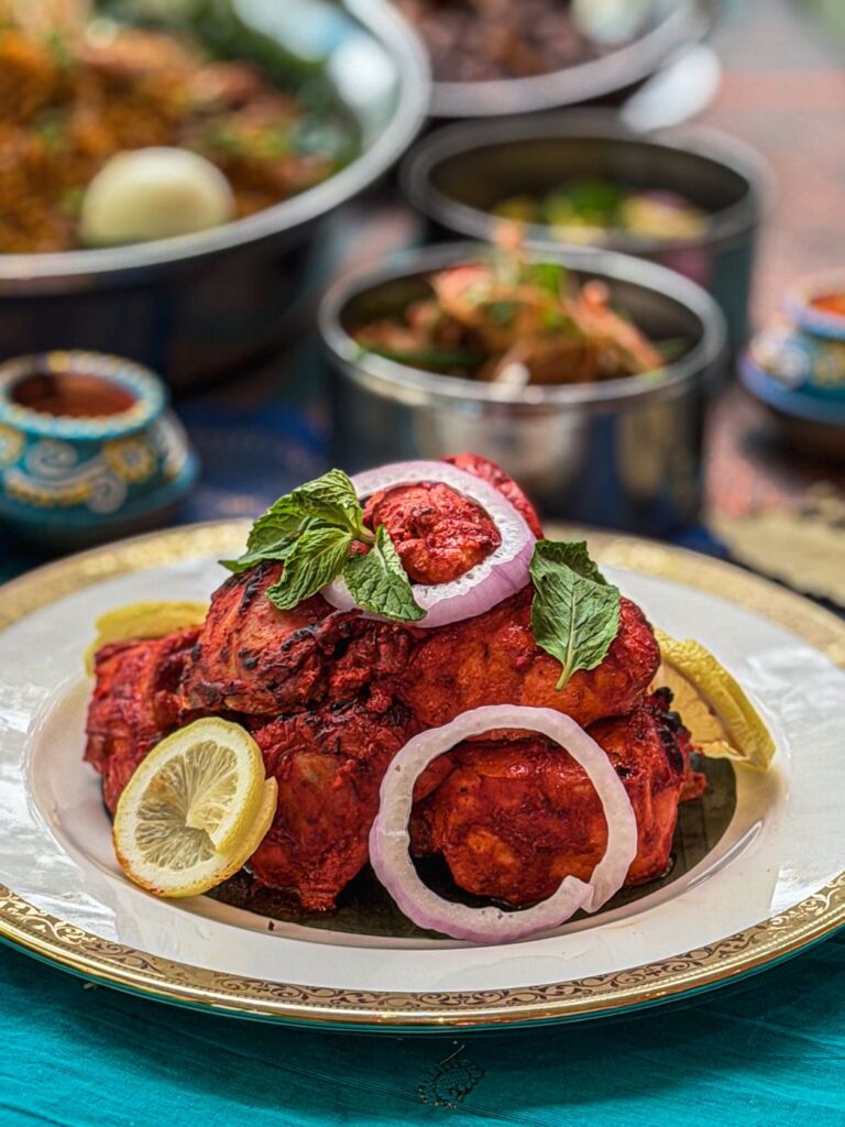 Tandoori chicken at the Deepavali buffet Putrajaya, Le Méridien