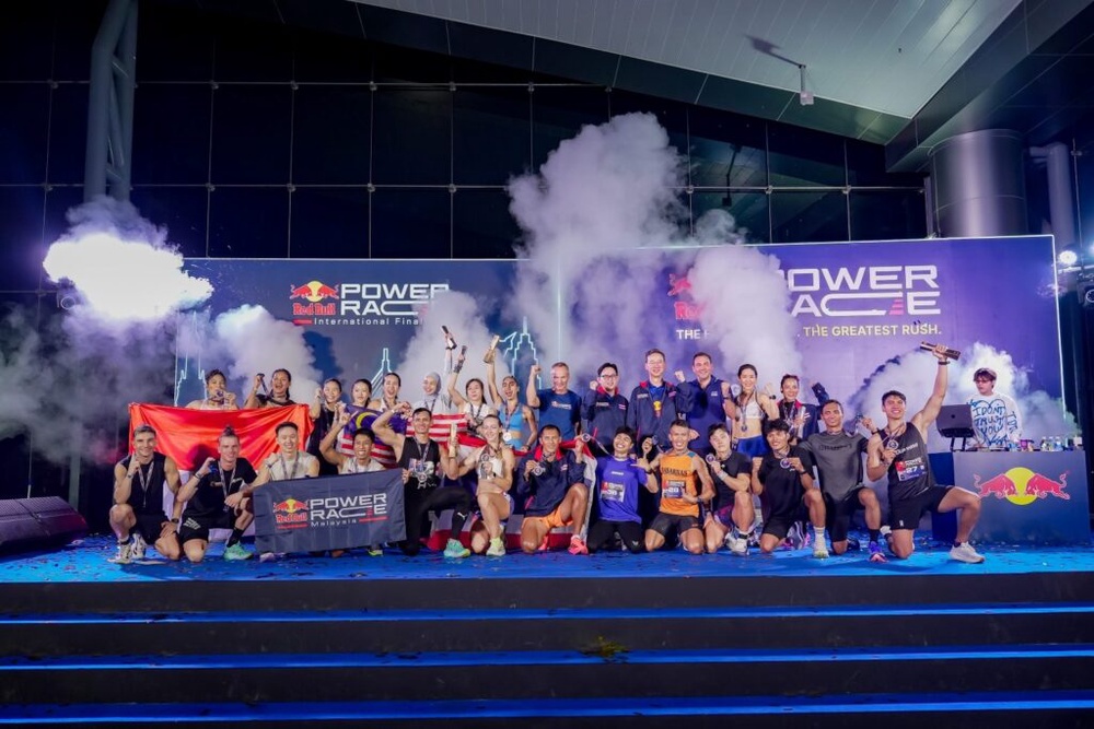 Red Bull Power Race 2026 International Final winners on stage in Bangkok