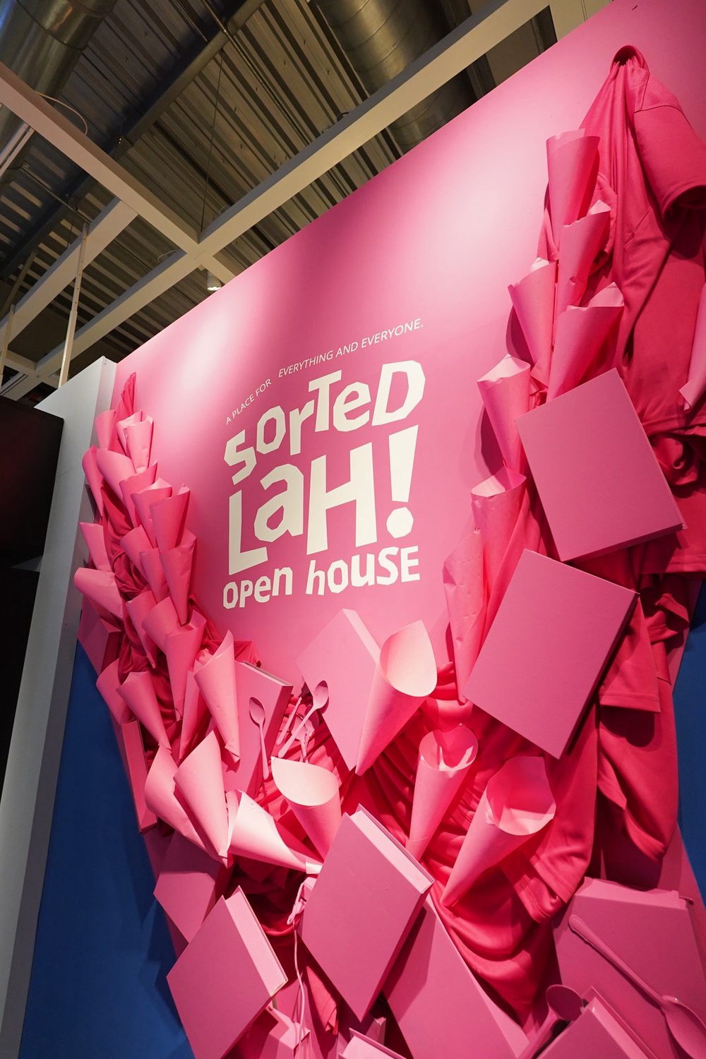 Sorted Lah! Open House feature wall at IKEA