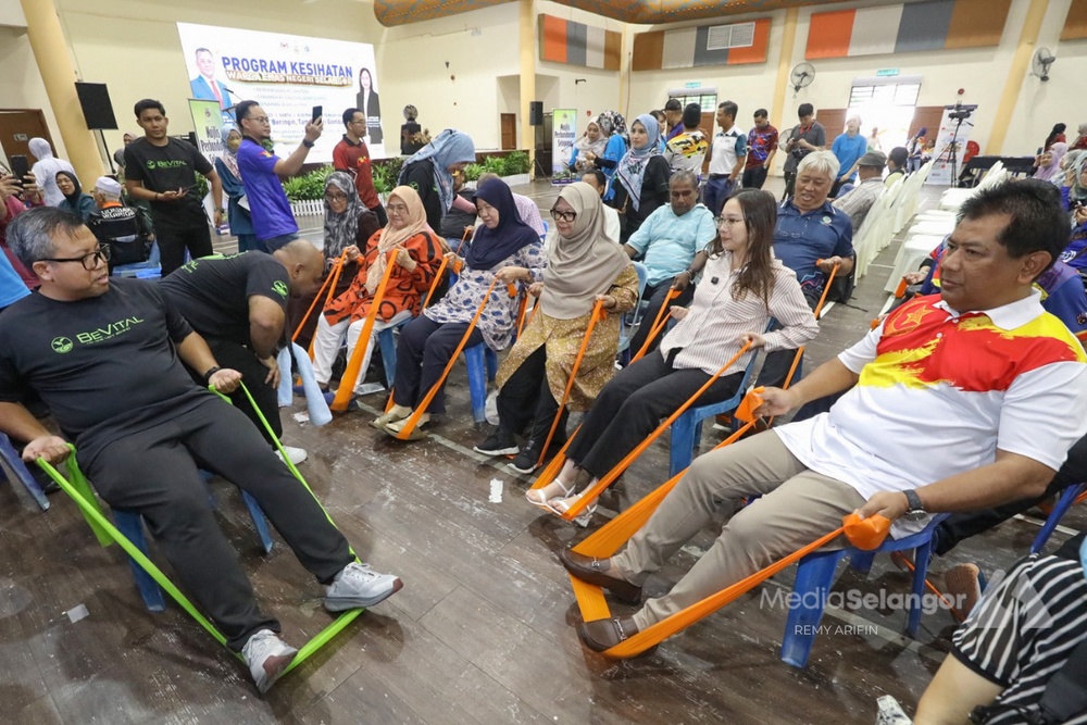 Image from: Selangor pergiat saringan awal warga emas, kesan penyakit kronik lebih awal