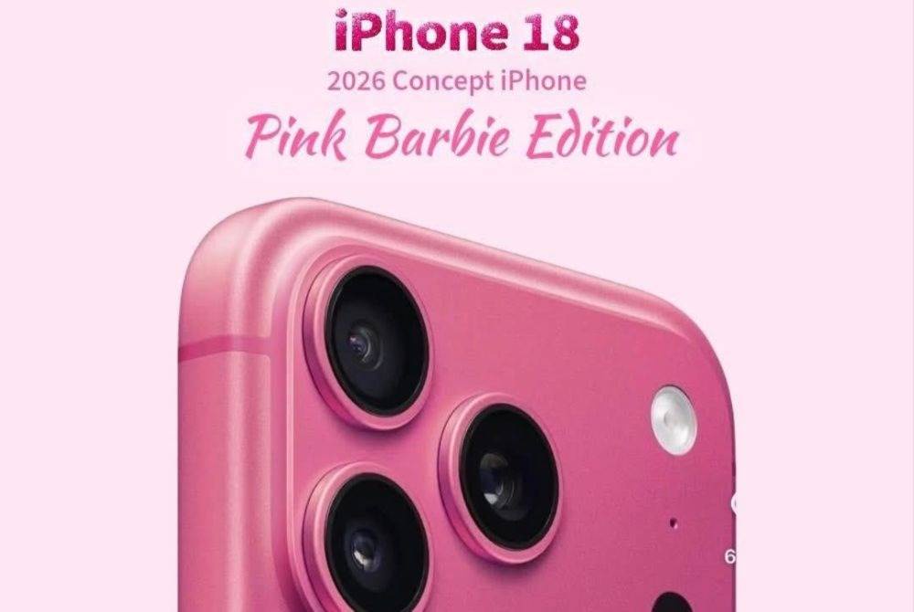 Image from: Apple’s ‘Pink Barbie’ iPhone — real or just a dream?