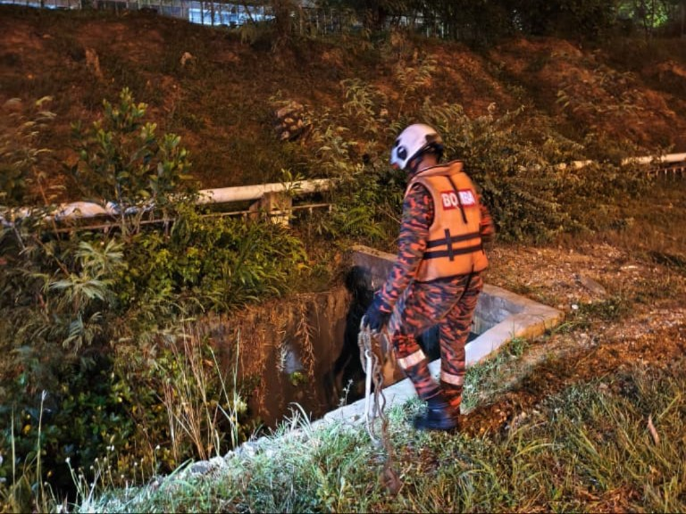Image from: 10-year-old boy feared drowned after falling into drain in Bandar Puncak Alam