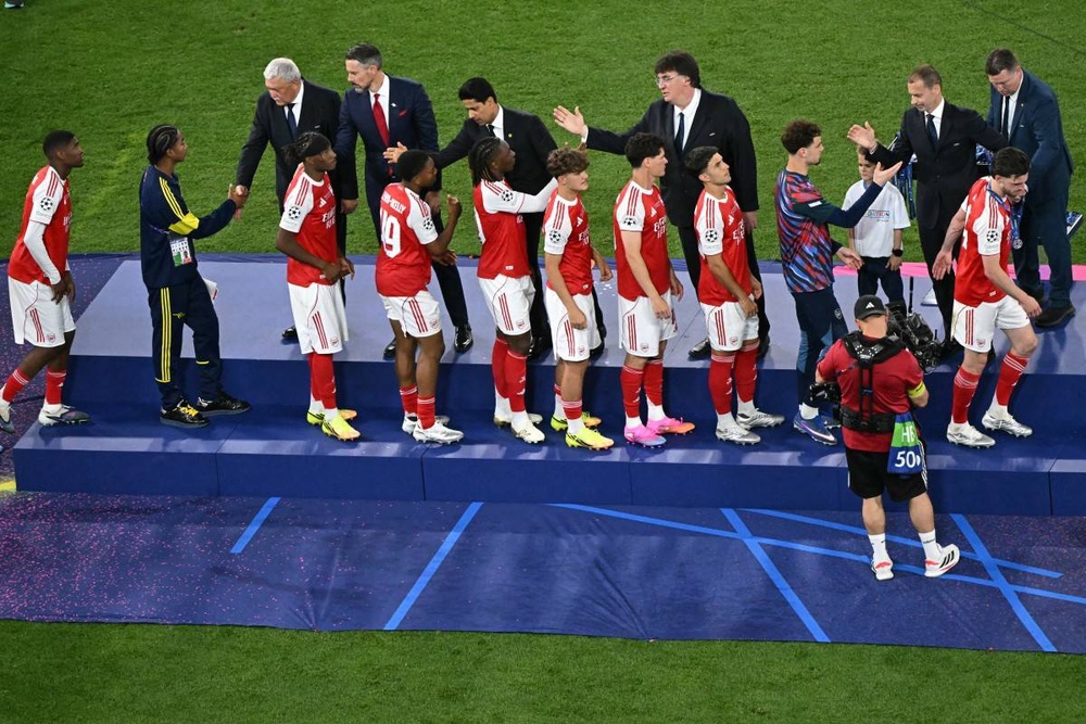 Image from: PSG v Arsenal Champions League final: Who said what