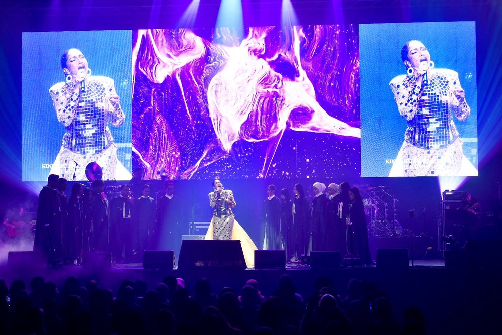 Image from: Nourul solidifies her performer status at her first solo concert