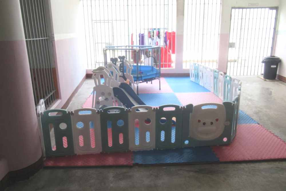 Image from: Prisons equipped with dedicated facilities for mothers and children, department says