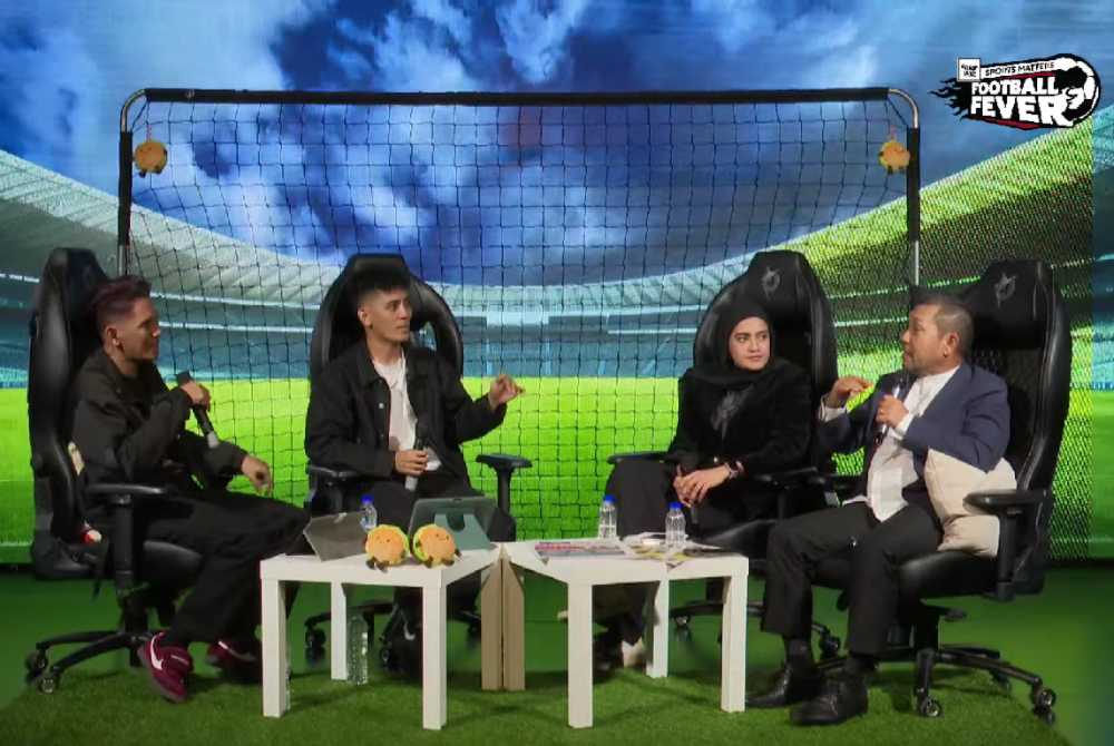 Image from: Sinar Daily's 'The Biggest World Cup Ever' broadcast unpacks early tournament action