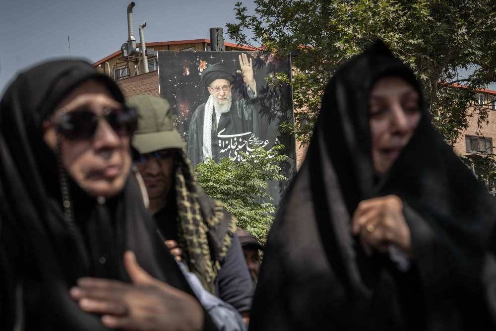 Image from: 'We want Trump's head!': Khamenei's funeral reignites popular fervour