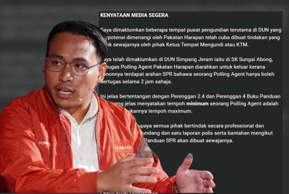 Image from: PH alleges polling agents ordered out over misunderstanding of EC guidelines