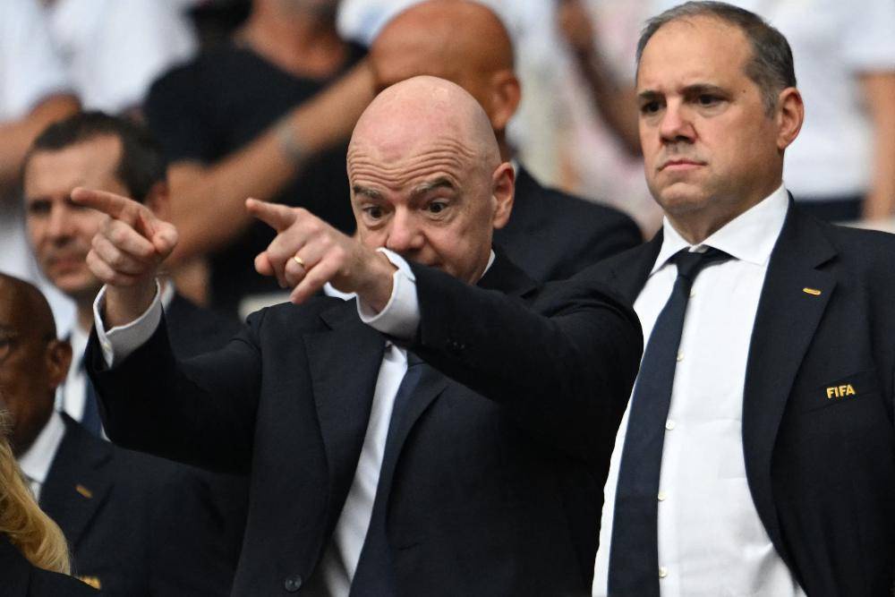 Image from: World Cup: FIFA president's Trump ties spark IOC complaint over neutrality breaches