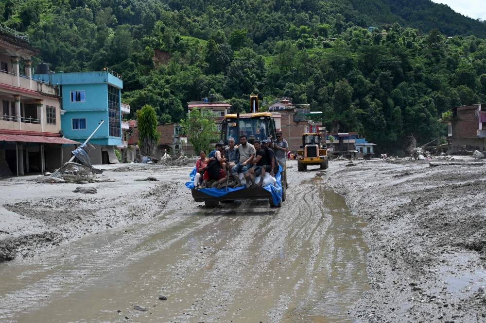 Image from: Nepal-Tibet floods: where do the missing figures stand now?