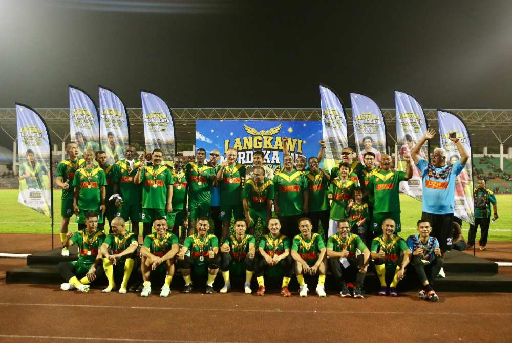 Image from: 'I felt young again': Sanusi relives 1993 glory with Kedah legends