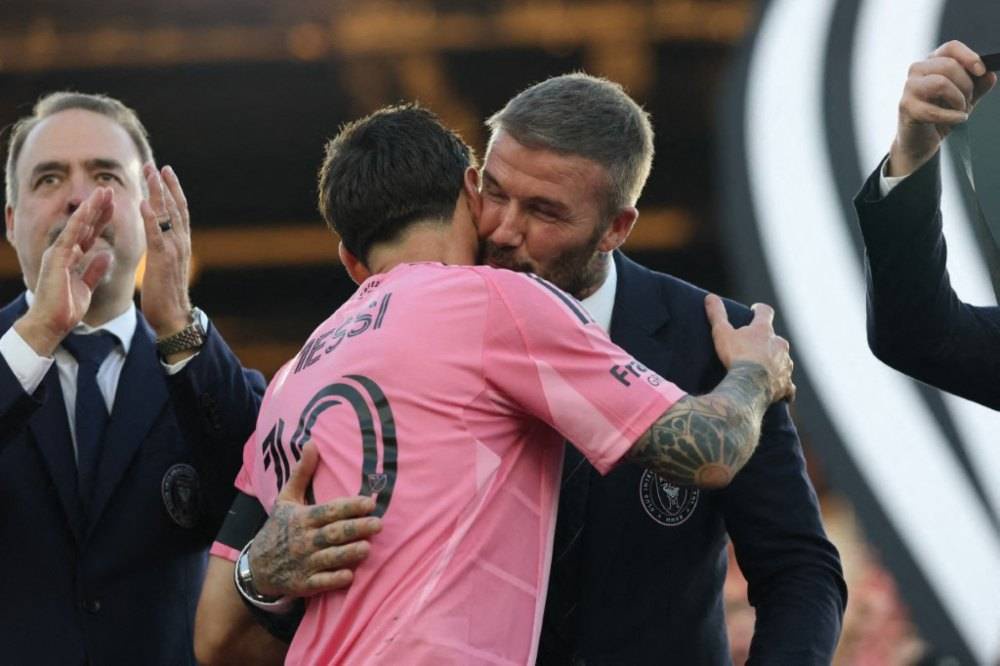 Image from: 'Your legacy will live forever' - Beckham leads tributes to Messi