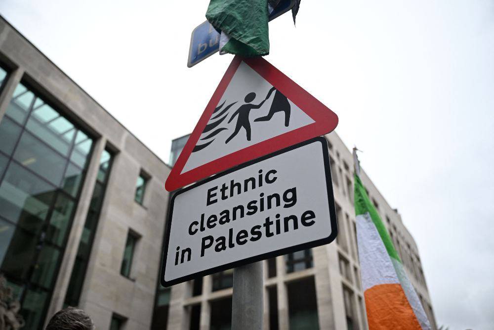 Image from: UK responds to war crimes, ethnic cleansing accusations in Gaza