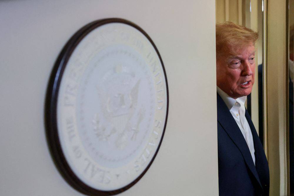 Image from: 'I am the hoax buster': Trump rejects AI danger warnings