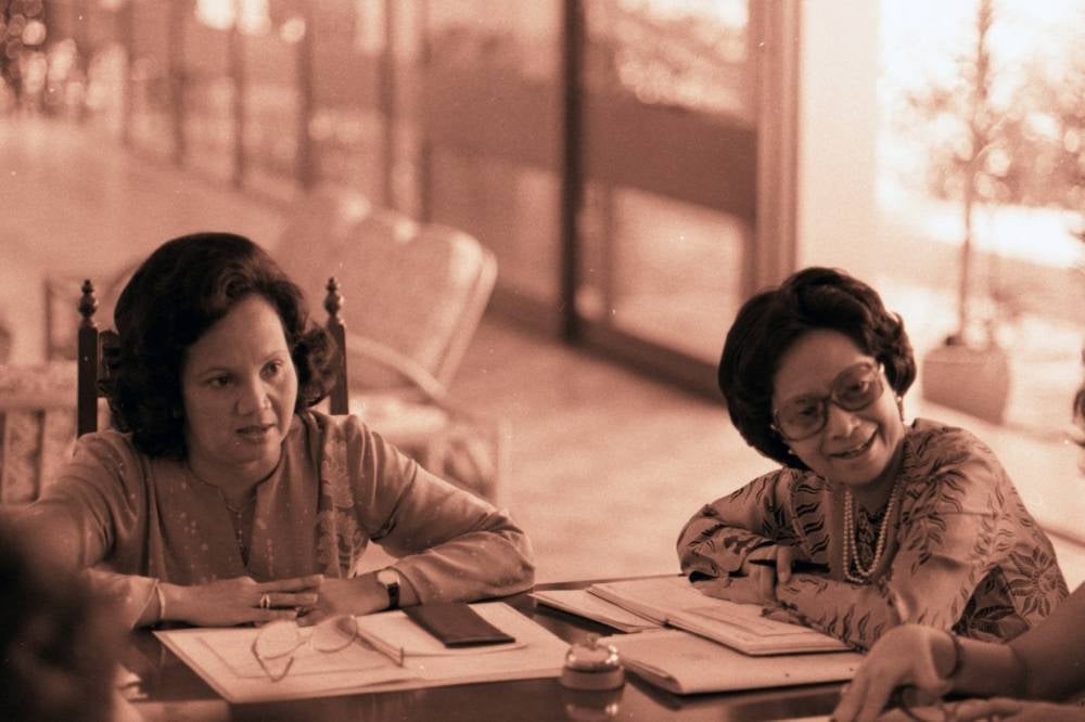 Image from: The woman behind the legacy - this is Tun Dr Hasmah