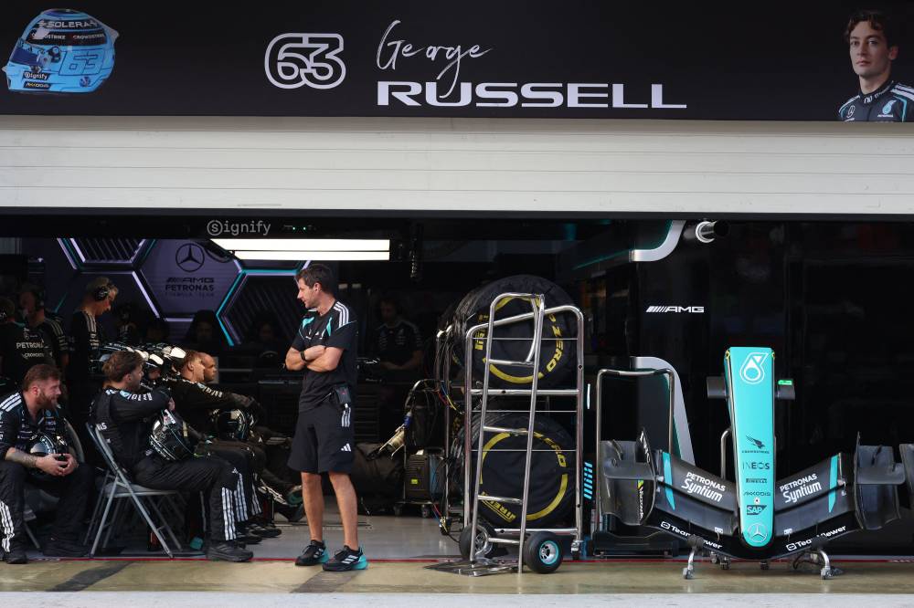 Image from: George Russell’s 2026 title dream crushed in Sepang heartbreak