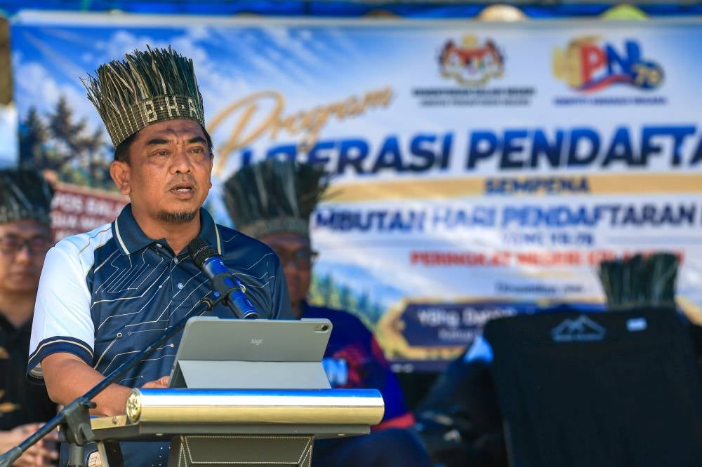 Image from: Orang Asli children should not be denied documentation over parents' marriage records