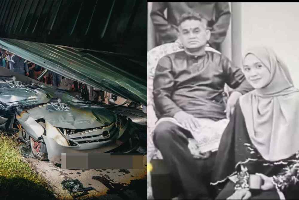 Image from: Routine trip home turns tragic as container crushes father, daughter