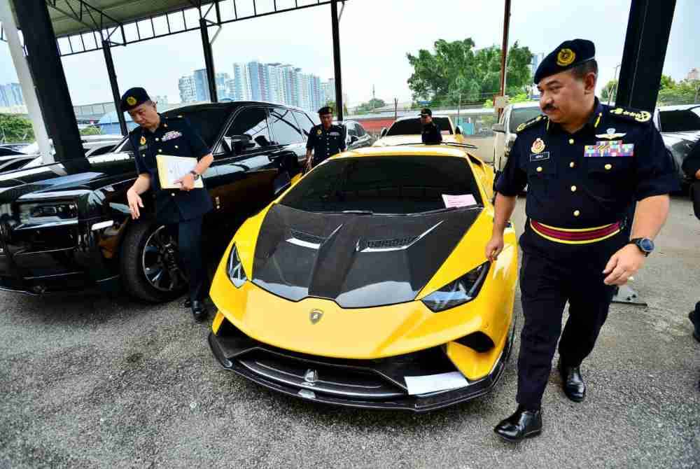 Image from: Luxury car owners deliberately skip road tax and insurance - JPJ