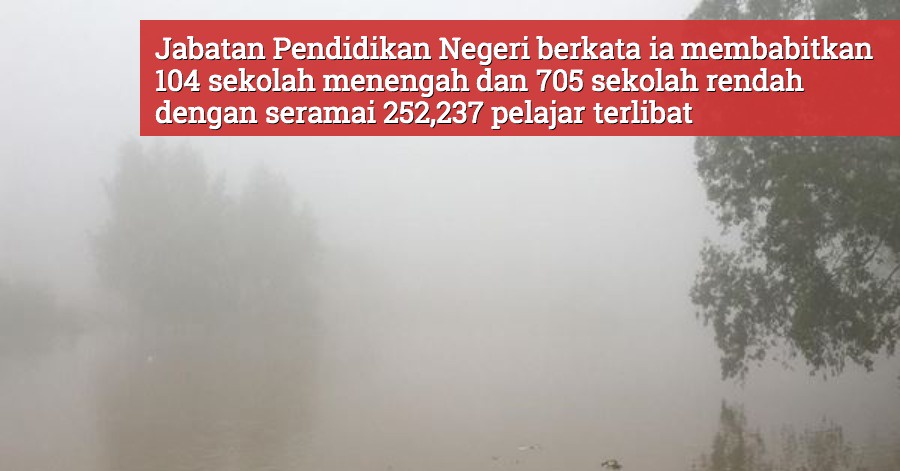 Image from: 509 Sekolah Rendah, 82 Sekolah Menengah Di Sarawak Ditutup Hingga Esok Susulan Jerebu
