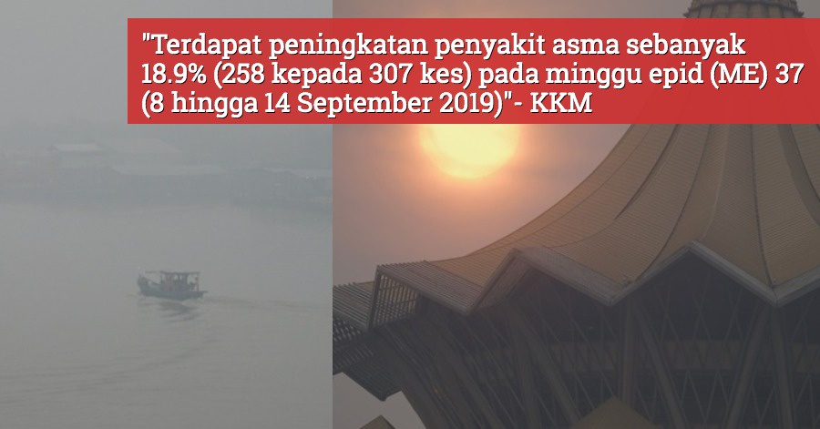 Image from: 509 Sekolah Rendah, 82 Sekolah Menengah Di Sarawak Ditutup Hingga Esok Susulan Jerebu