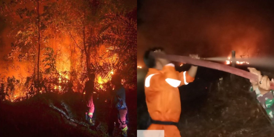 Image from: Titik Kebakaran Tersebar Luas Di Kalimantan, Asap Tebal Ganggu Aktiviti Penduduk