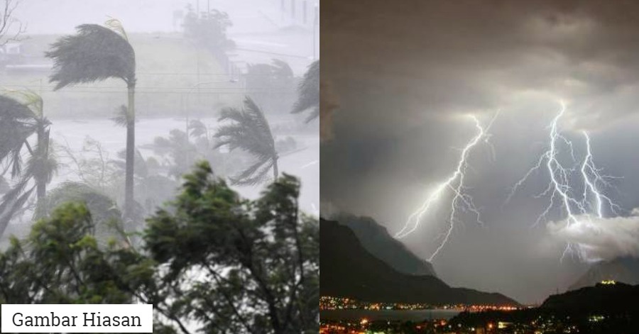 Image from: Lima Negeri Diramal Hujan Lebat Di Hingga Malam Ini