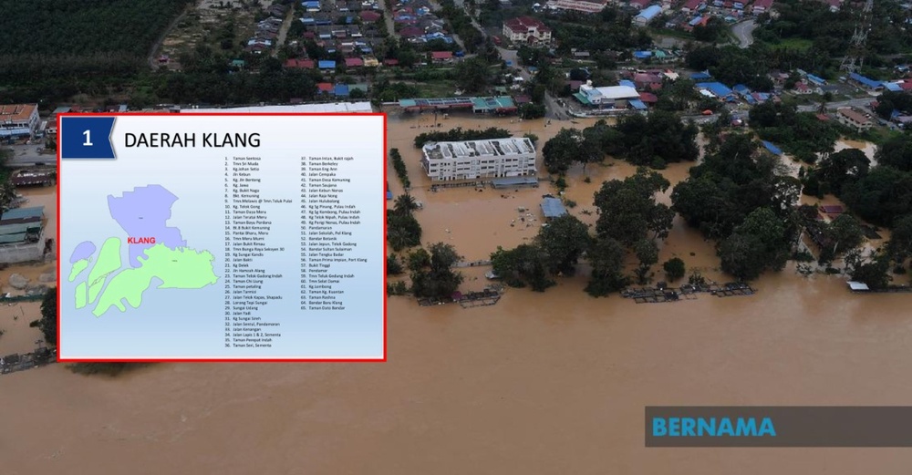 Image from: Ban Pecah, 32 Rumah Di Banting Dilanda Banjir