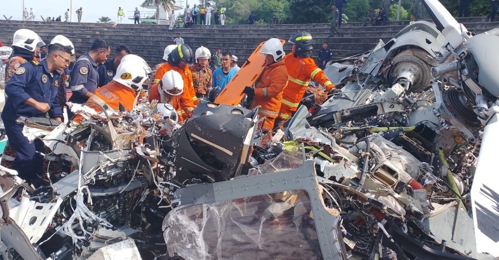 Image from: Ibu Terkorban Dalam Nahas Helikopter, Kembar Teruskan Legasi Sambung Pengajian Di UPNM