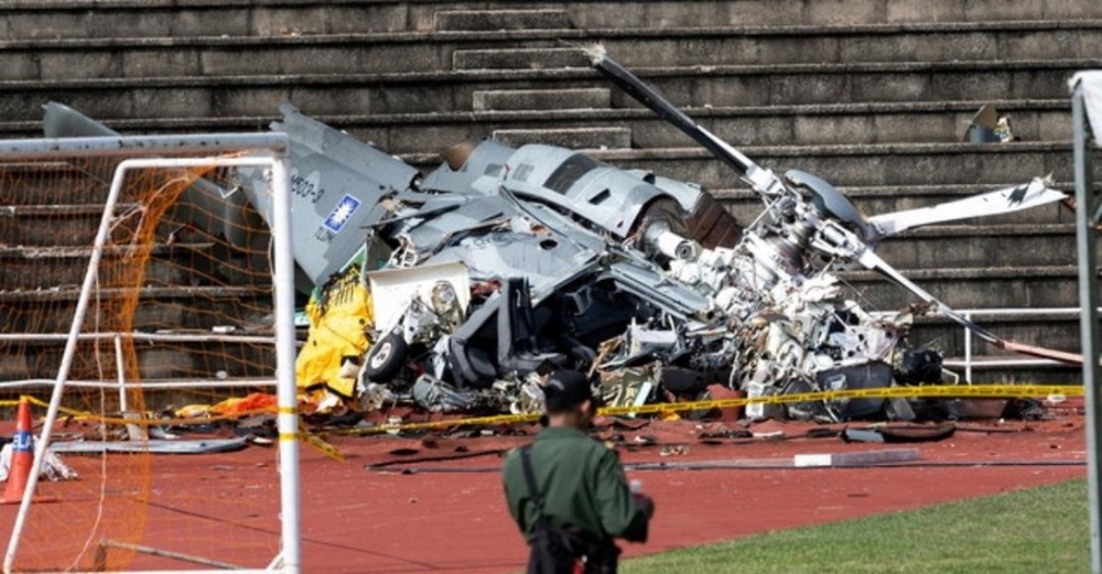 Image from: Ibu Terkorban Dalam Nahas Helikopter, Kembar Teruskan Legasi Sambung Pengajian Di UPNM