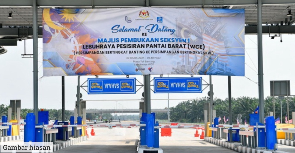Image from: Kutipan Tol Di Plaza Tol Eco Grandeur, Lebuhraya LATAR Bermula Tengah Malam Ini