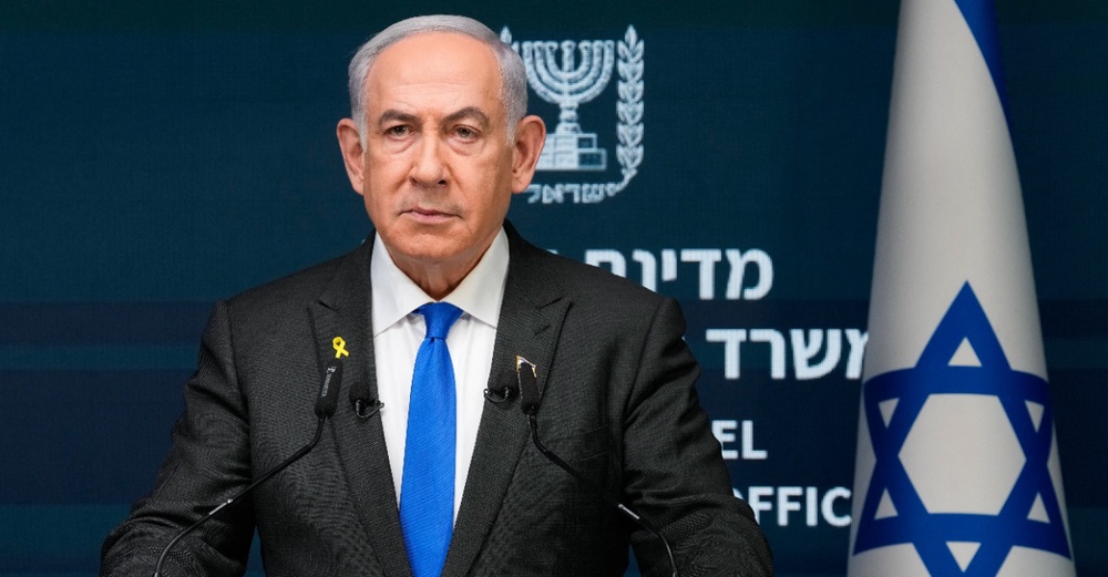 Image from: Tanda Protes, Puluhan Diplomat Keluar Dewan PBB Ketika Netanyahu Berucap