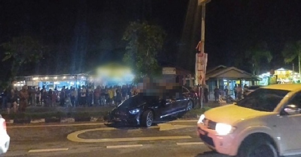 Image from: Dua Maut, Empat Cedera Bot Bertembung Di Mersing