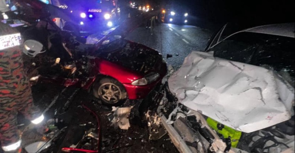 Image from: Seorang Maut Kereta Bertembung Lori Dipandu Lelaki Di Bawah Pengaruh Alkohol