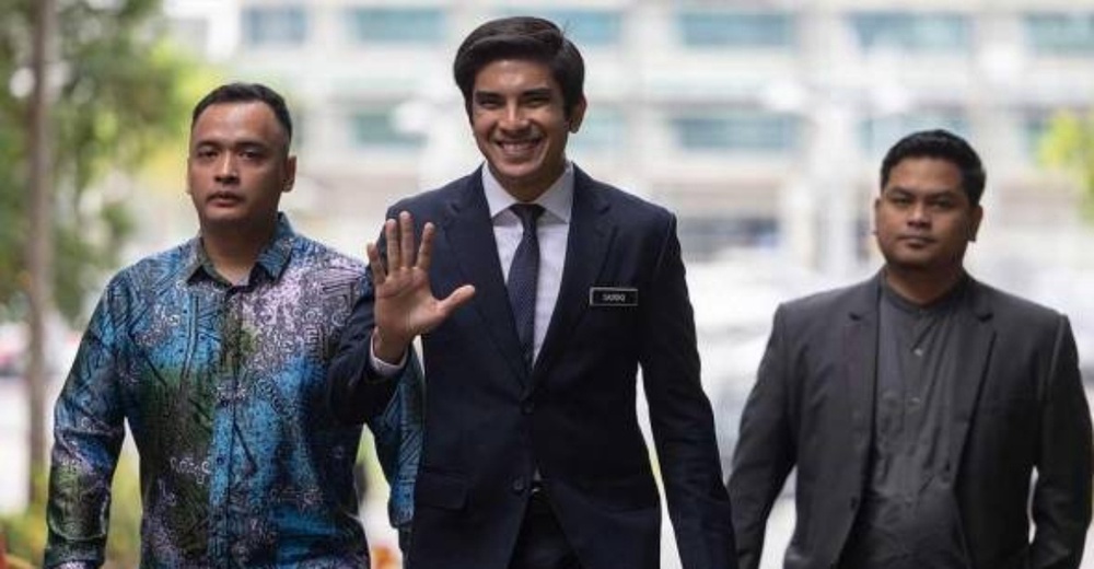 Image from: Kes Dana Armada: Syed Saddiq Tiba Di Istana Kehakiman Bagi Keputusan Bebas Atau Penjara