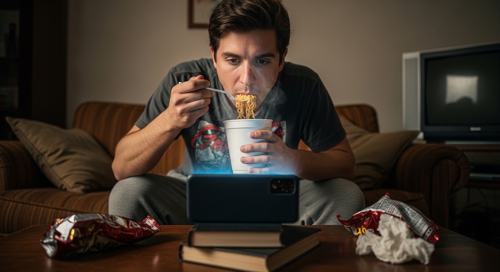 Image from: Ini Risiko 'Tersembunyi' Guna Telefon Ketika Makan
