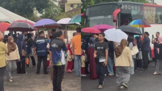 Image from: Anak Tadah Tangan Doakan Bapa Sebelum Ke Tempat Kerja, Buat Ramai Terharu