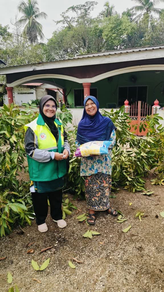 Image from: Hampir 150 Rumah Rosak Akibat Ribut, Mangsa Terima Bantuan Segera