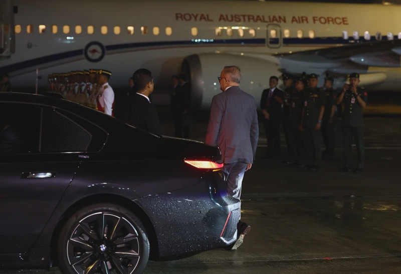 Image from: PM Australia Berlepas Pulang, Akhiri Lawatan Rasmi Ke Malaysia