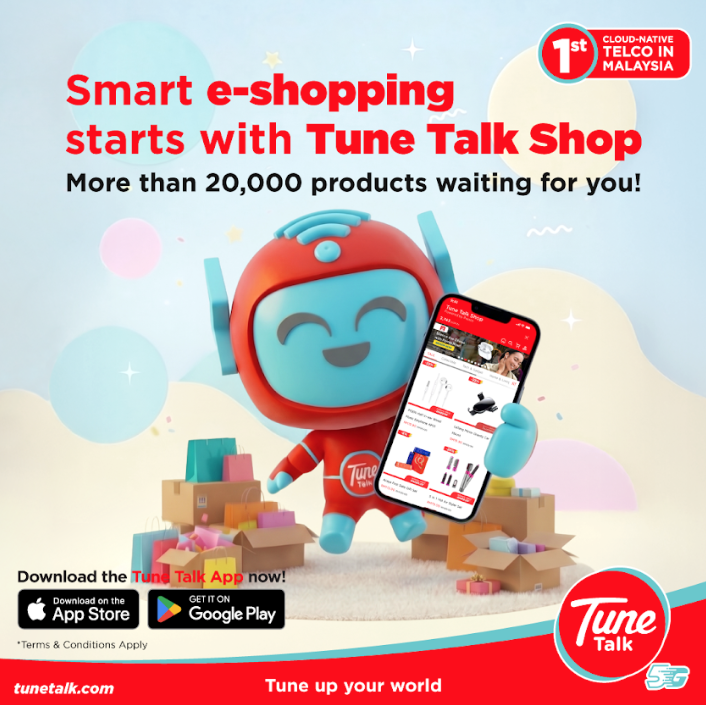 Image from: Tune Talk Lancar Platform E-Dagang Dalam Aplikasi